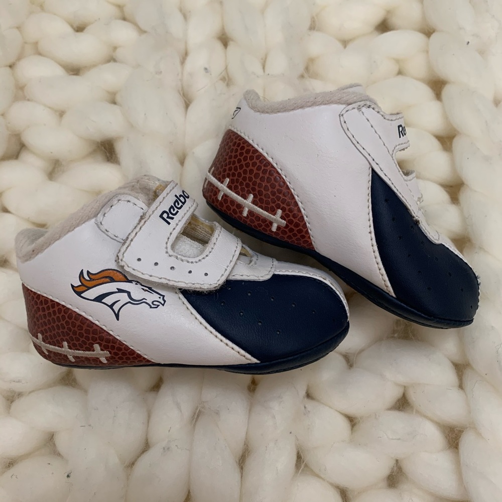 RARE VINTAGE Denver Broncos Soft Shoes - LEATHER!